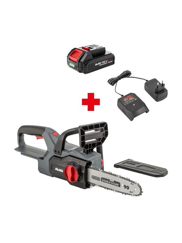 AL-KO CSD 1825 motorsav med batteri og oplader