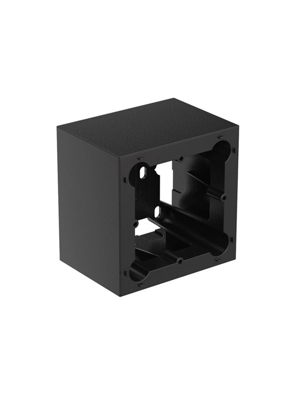 Audac WB200 - network surface mount box - 80 x 80 mm wall panel