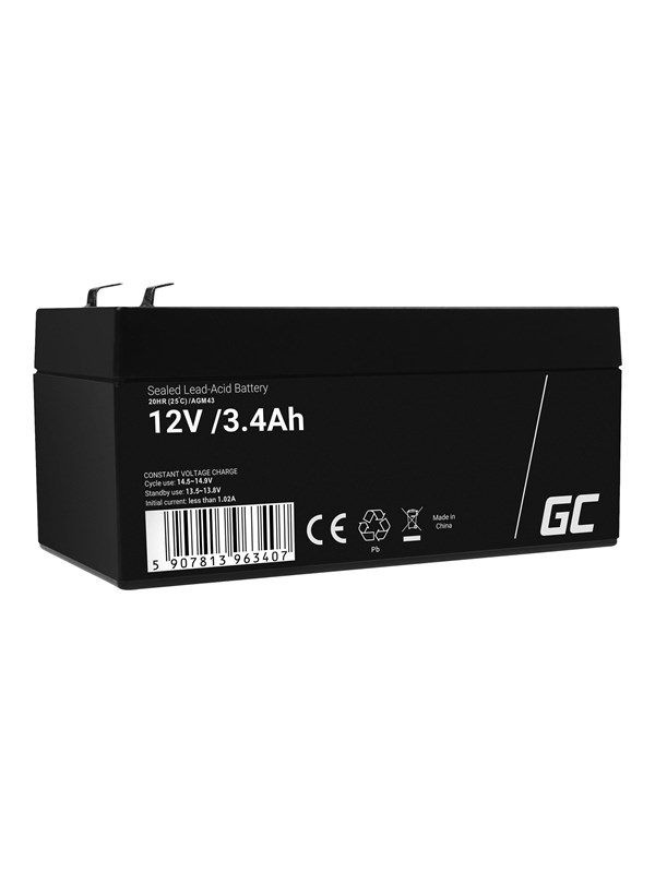 Green Cell - UPS battery - Lead Acid - 3.4 Ah