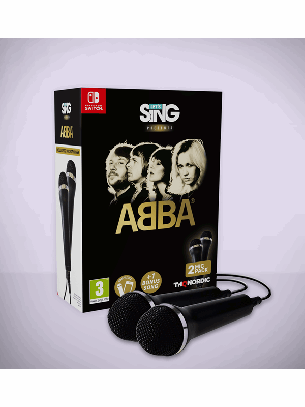 Let's Sing Abba 2027 - 2 Mic Bundle - Nintendo Switch - Nintendo Switch - Fest