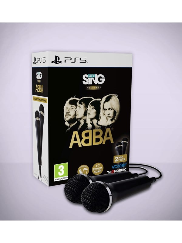Let's Sing Abba 2027 - 2 Mic Bundle - PS5 - Sony PlayStation 5 - Fest