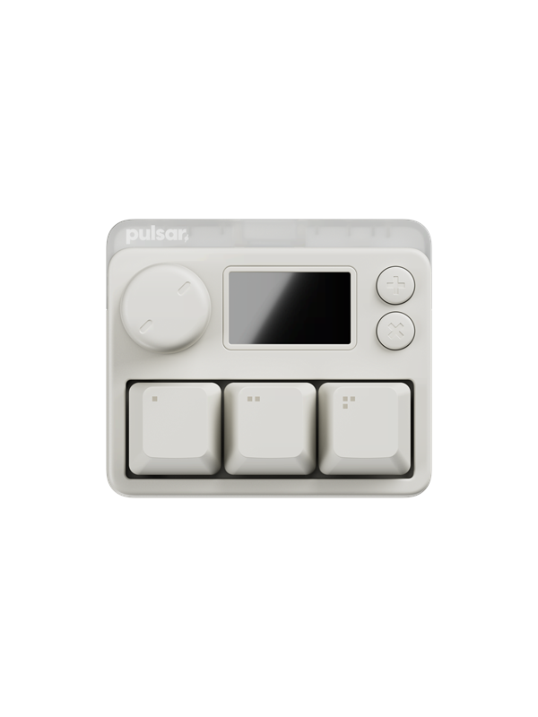 Pulsar [LAB] XPAD Mini - White - Gaming Tastatur - Uden Numpad - Universal - Hvid