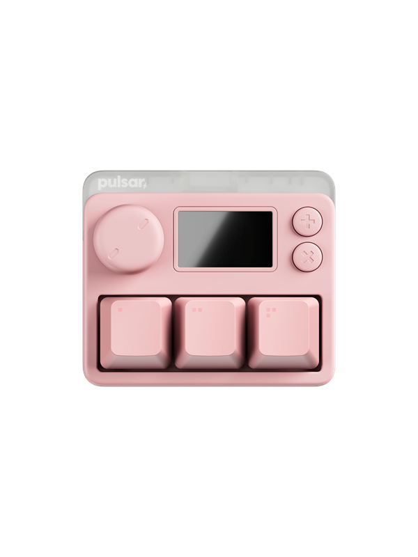Pulsar [LAB] XPAD Mini - Pink - Gaming Tastatur - Uden Numpad - Universal - Pink