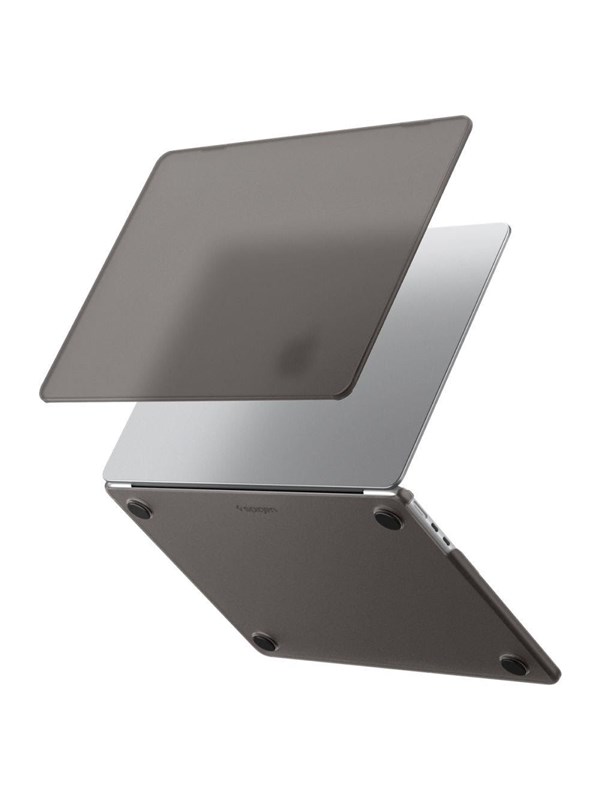 Spigen Air Skin Hylde etui 33 cm (13") Polykarbonat (PC), Termoplastisk polyurethan (TPU) Sort