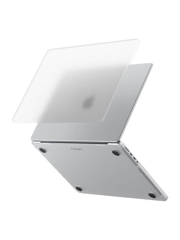 Spigen Air Skin Hylde etui 40,6 cm (16") Polykarbonat (PC), Termoplastisk polyurethan (TPU) Transparent