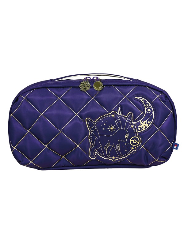 HORI Puff Pouch (Espeon & Umbreon) for Nintendo Switch 2 - Purple - Mid-size - Taske - Nintendo Switch 2