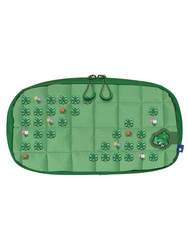 HORI Puff Pouch - Pokémon Pixel Green - Nintendo Switch 2 - Green - Taske - Nintendo Switch 2