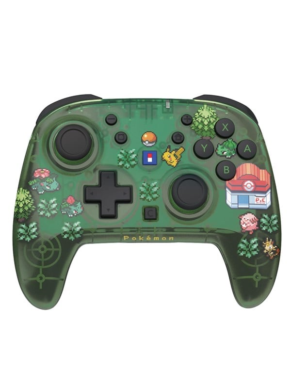 HORI PAD Turbo Wireless Controller - Pokémon Pixel Green - Wireless Controller - Nintendo Switch 2