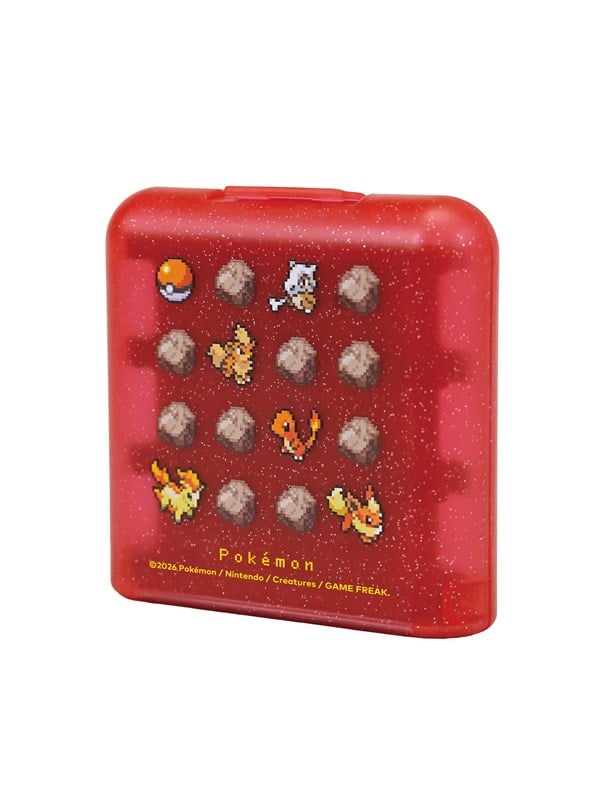 HORI 24-Game Card Case - Pokémon Pixel Red - Nintendo Switch 2