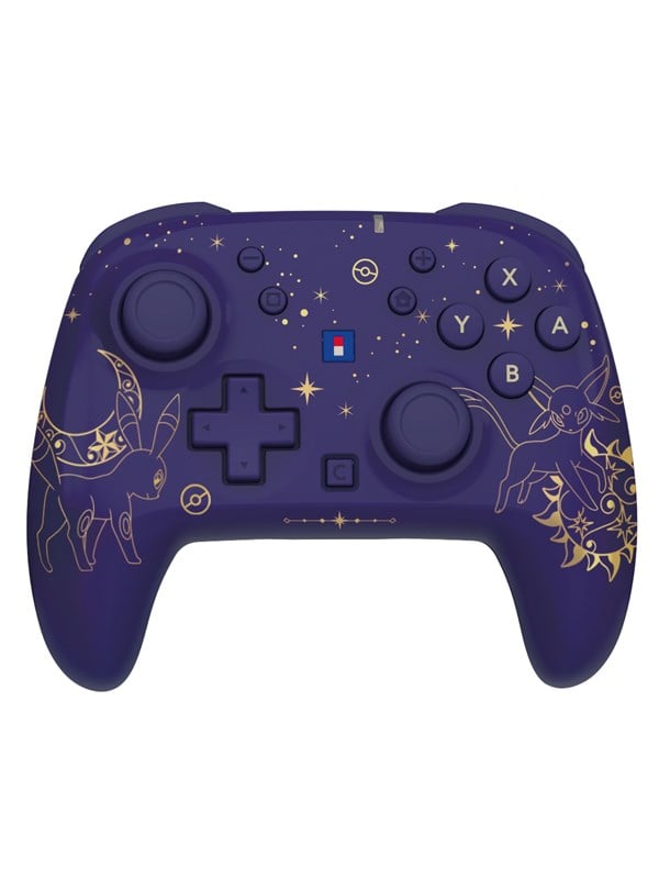HORI Wireless PAD Turbo (Espeon & Umbreon) for Nintendo Switch 2 - Purple - Wireless Controller - Nintendo Switch 2