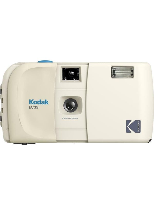 KODAK EC35 Film Camera (Vanilla White) + Ultra Max 24 Exp Film KODAK EC35 Film Camera (Vanilla White) + Ultra Max 24 Exp Film