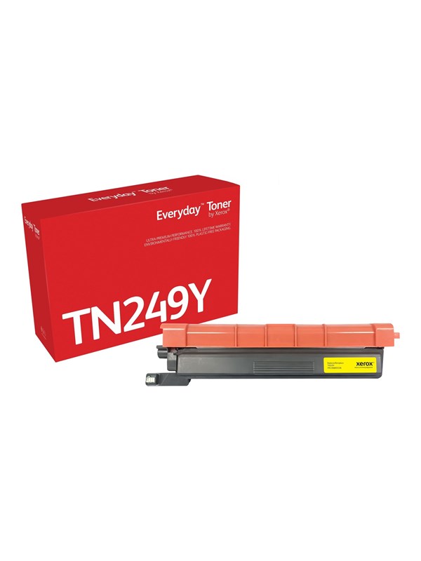 Xerox Everyday - High Yield - yellow - compatible - toner cartridge (alternative for: Brother TN249Y)