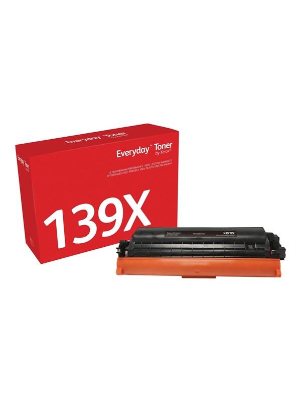 Xerox Everyday - High Yield - black - compatible - toner cartridge (alternative for: HP 139X HP W1390X)