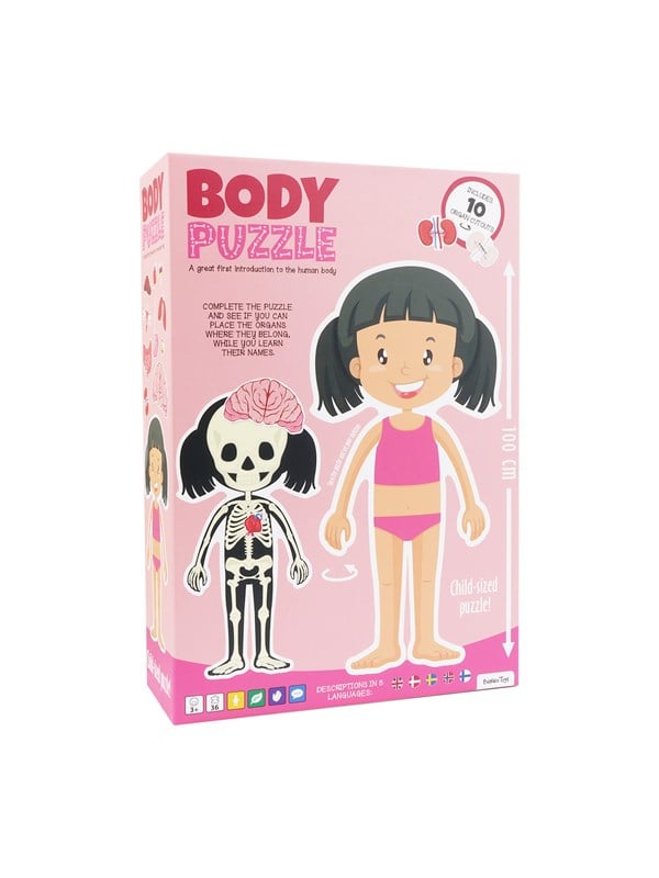 Barbo Classic Body Puzzle - Girl (GB DK SE NO FI)