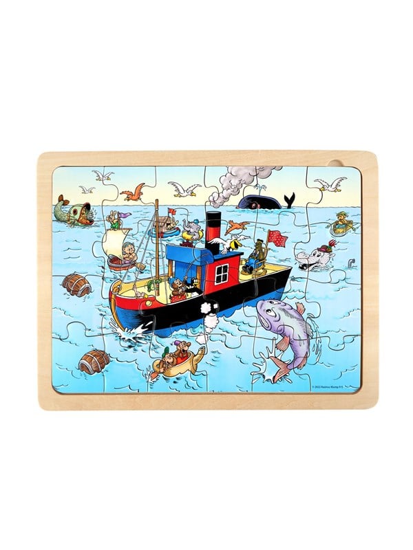 Rasmus Klump - Framed Wooden Puzzle - Mary