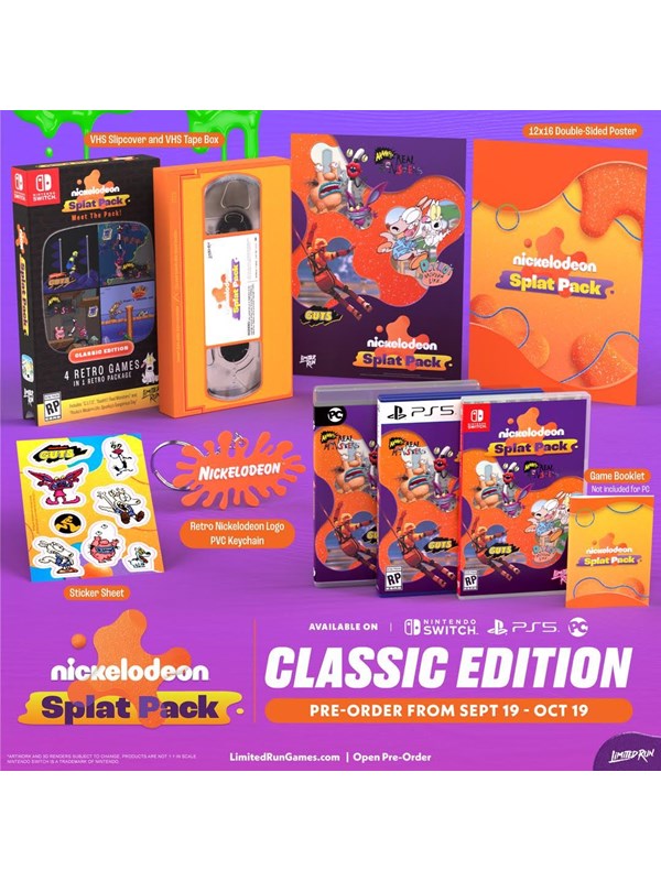 Nickelodeon Splat Pack - Classic Edition - Nintendo Switch - Action