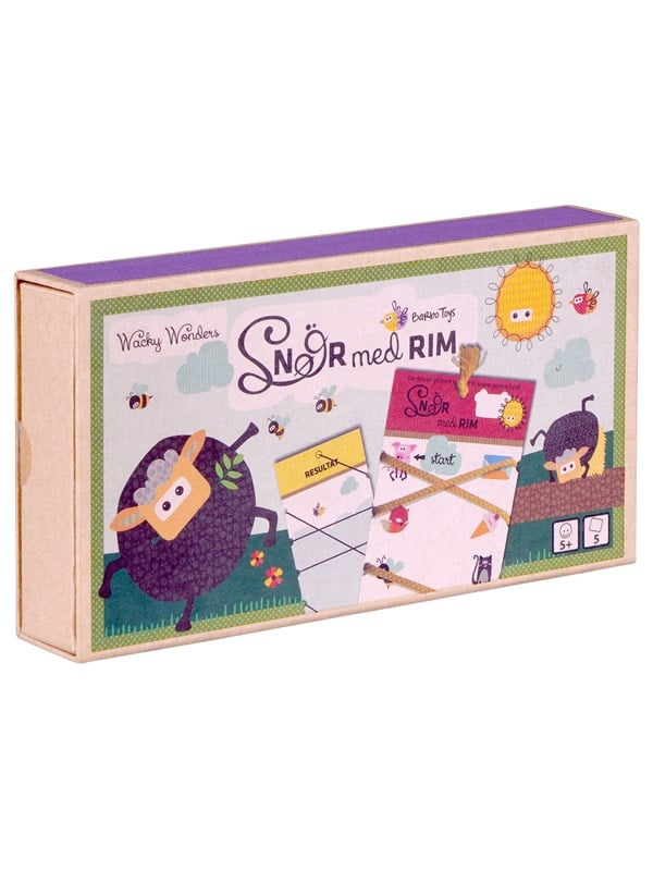 Wacky Wonders - Snør med Rim - - Andet Bog - Barbo Toys - 2020 - Dansk - Booktok.dk