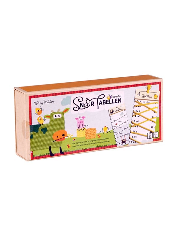 Wacky Wonders Snør tabellen - - Andet Bog - Barbo Toys - 2020 - Dansk - Booktok.dk