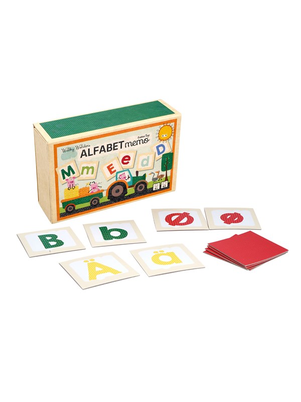 Wacky Wonders - Alfabet memo - - Andet Bog - Barbo Toys - 2020 - Dansk - Booktok.dk