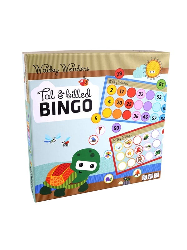 Wacky Wonders - Tal Bingo - - Andet Bog - Barbo Toys - 2021 - Dansk - Booktok.dk