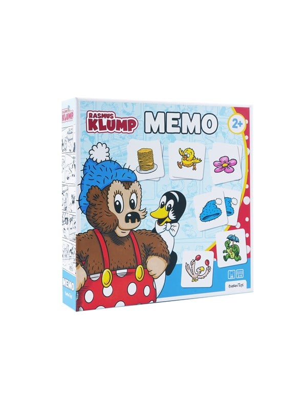 Rasmus Klump - Huskespil - med venner - - Andet Bog - Barbo Toys - 2020 - Dansk - Booktok.dk