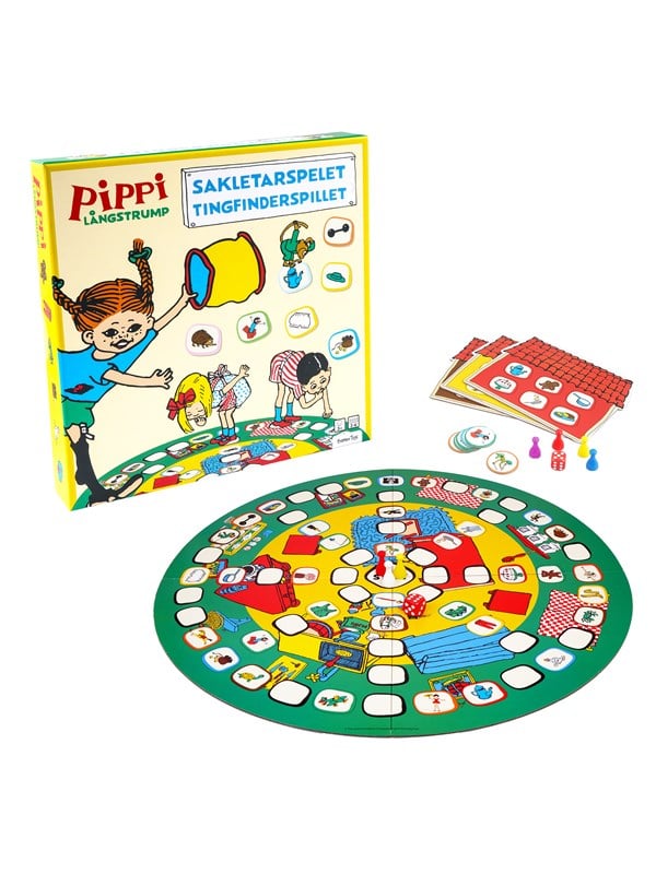 Pippi - Tingfinder spillet - - Andet Bog - Barbo Toys - 2020 - Dansk - Booktok.dk