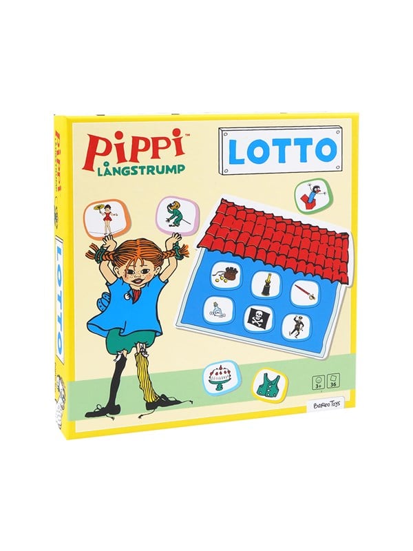 Pippi Langstrømpe Vendespil - 36 Kort