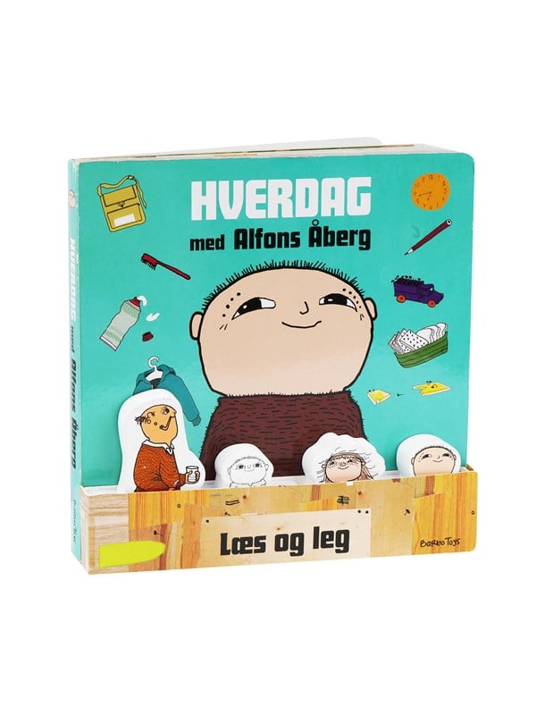 - Bog Med 4 træfigurer - Læs og Leg ( - Børnebog