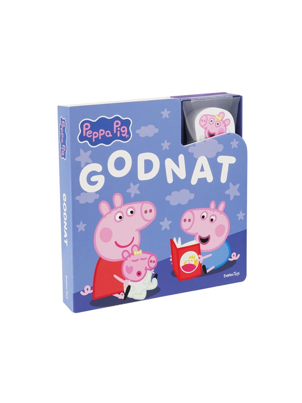 - Bog med 3 træfigurer - Godnat (DK) - Børnebog