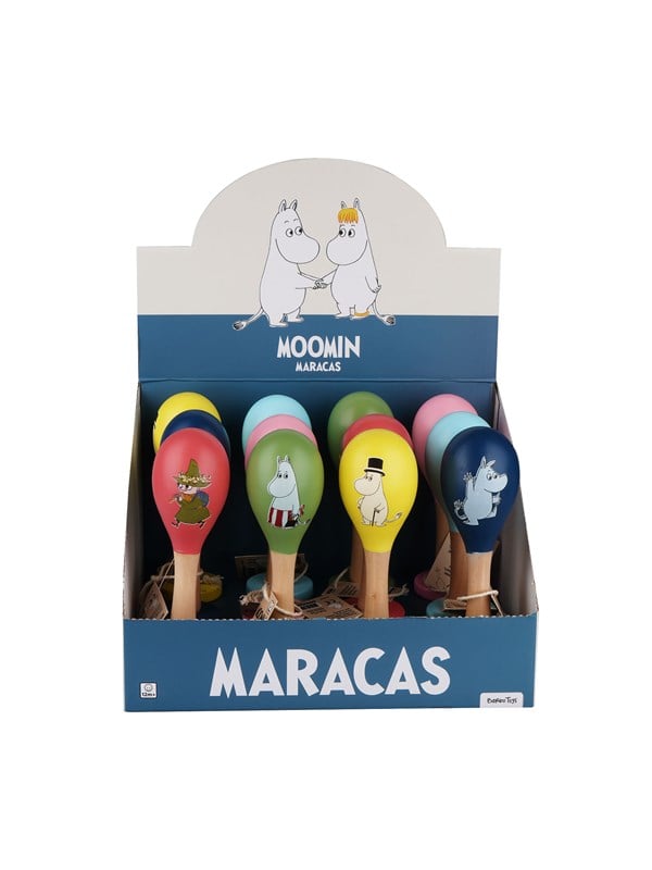 MOOMIN - Maracas Display - 12 Units