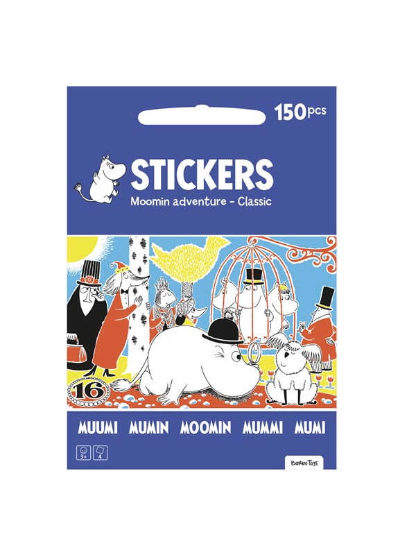 Mumi - Klistermærker - Eventyr - - Andet Bog - Barbo Toys - 2020 - Dansk - Booktok.dk