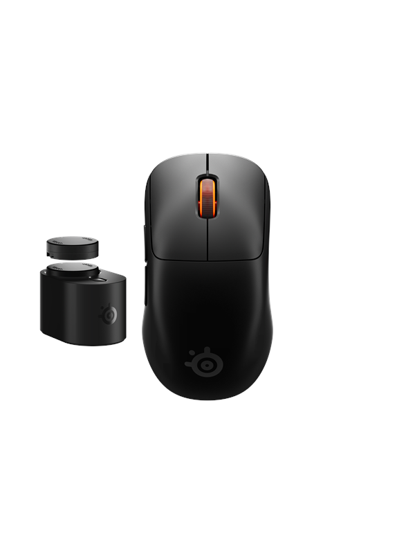 SteelSeries Sensei Pro Mini Wireless - Gaming Mus - Optisk - Sort