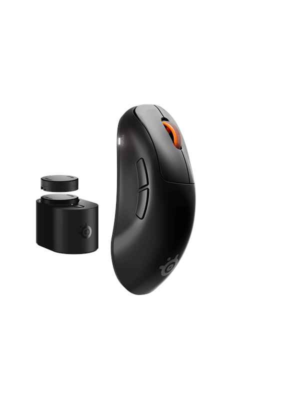 SteelSeries Rival Pro Wireless - Gaming Mus - Optisk - Sort