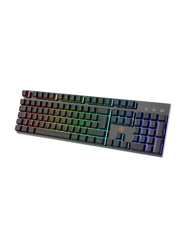 Deltaco GAMING DK260 - Gaming Tastatur - Nordisk - Sort