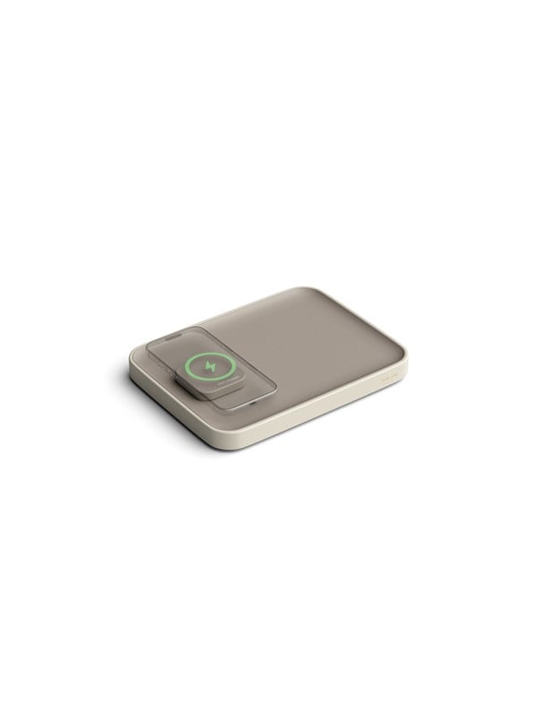 Twelve South Valet - Leather Charging Tray | Qi2 15W | USB-C 35W | Paupe
