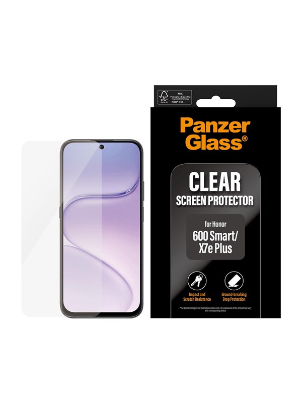 PanzerGlass Screen Protector Honor 600 Smart | Ultra-Wide Fit