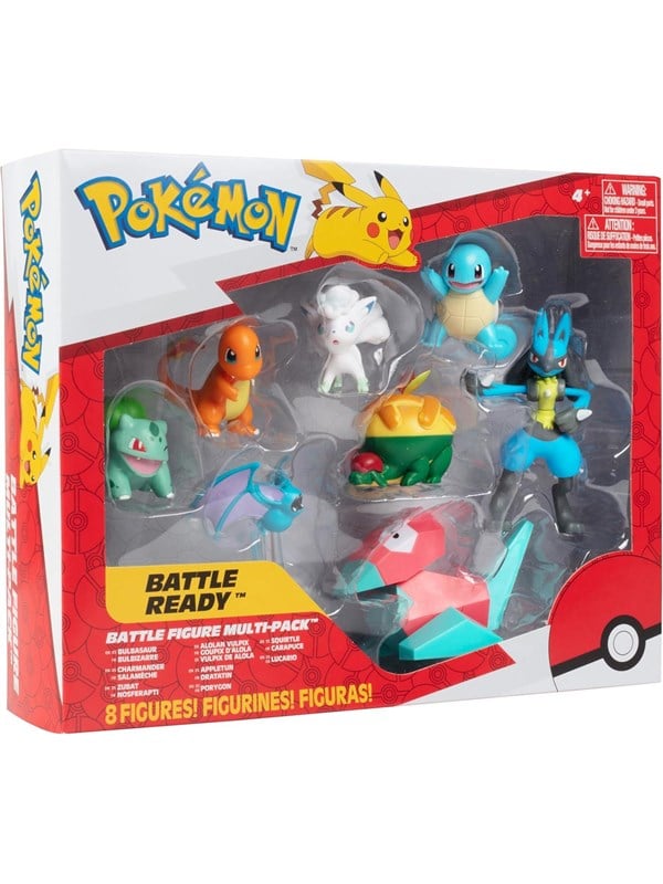 Pokémon Kampfigur-sæt 8-pak - 5-7 cm Legetøj - GEEKD.dk