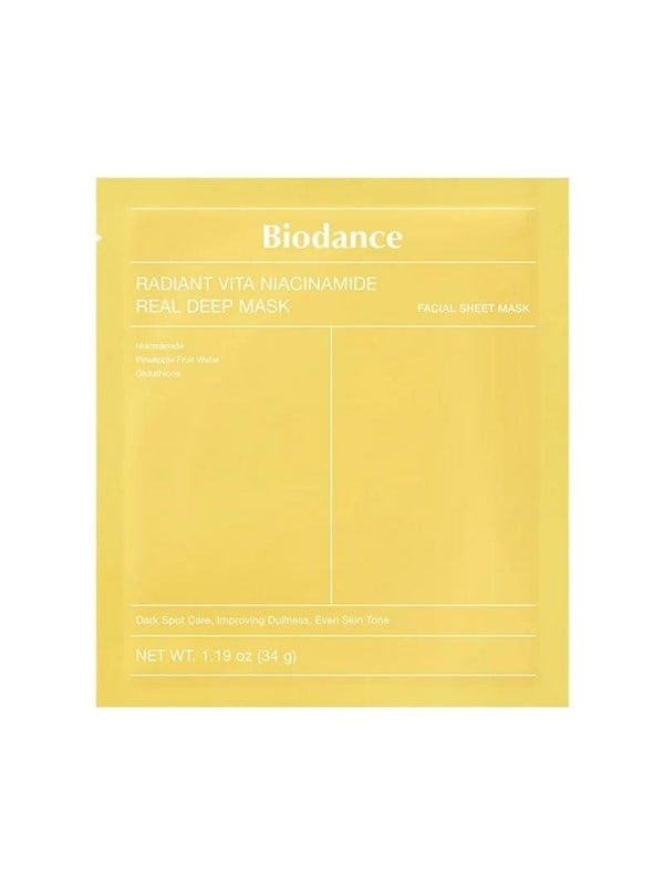 Biodance Radiant Vita Niacinamide Real Deep Mask 136 g