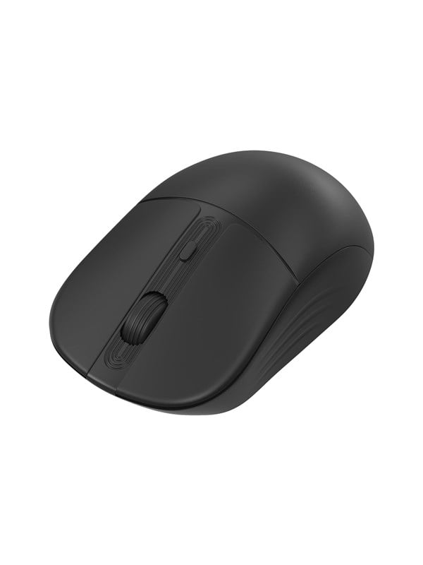 Conceptronic LORCAN04B - mouse - dual-mode - Bluetooth 5.2 2.4 GHz - black - Mus - Optisk - 4 knapper - Sort