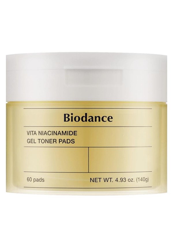 Biodance Vita Niacinamide Gel Toner Pads 60 pcs