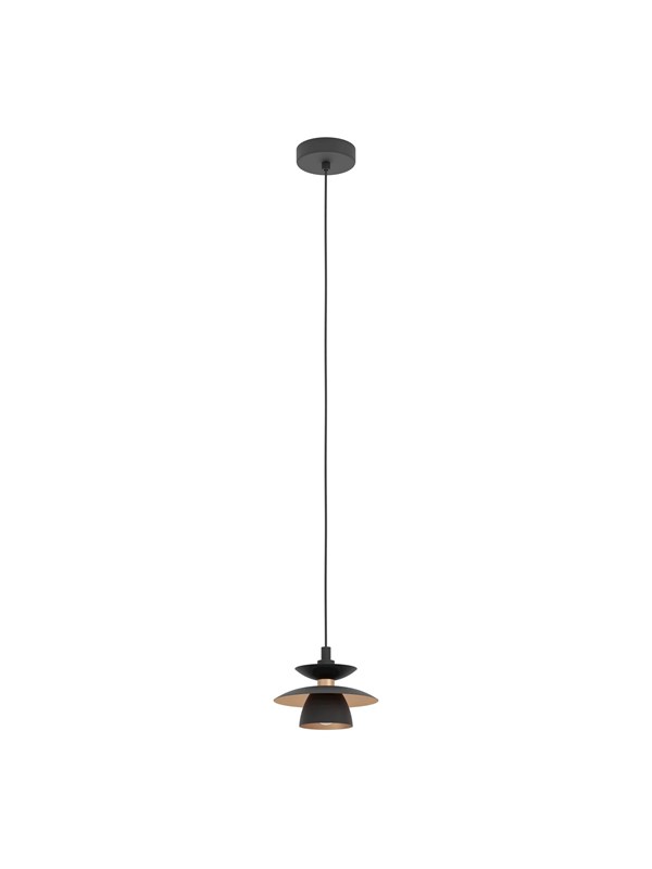 EGLO ALBARES PENDEL Ø195 E14 SORT/KOBBER