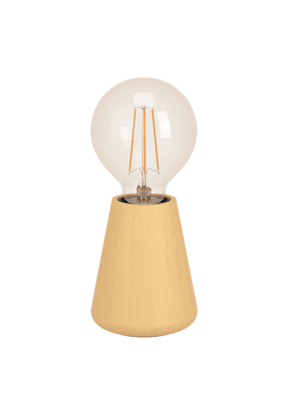 EGLO Stars of Light ASBY BORD H100 E27 LYS TRÆ