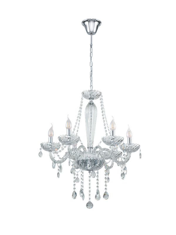 EGLO Stars of Light BASILANO 1 LYSEKRONE 6L KLAR