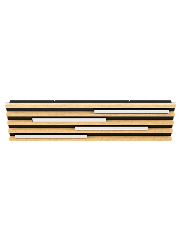 EGLO Stars of Light MARREIRA LOFT 780X220 TRÆ/SORT FSC