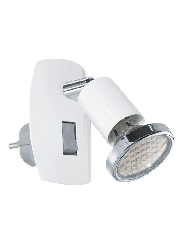 EGLO MINI 4 PLUG SPOT 3W HVID