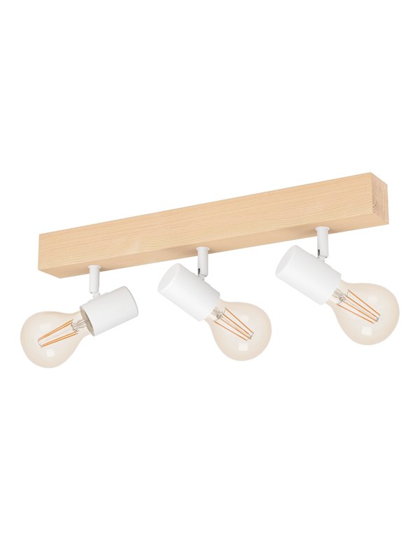 EGLO TOWNSHEND 3 SPOTSKINNE L480 3XE27 HVID