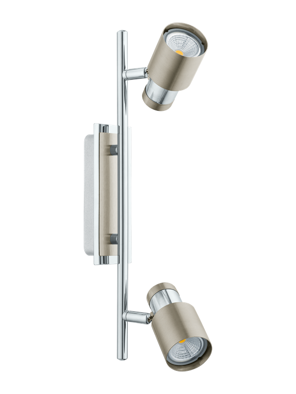 EGLO DAVIDA-SD SPOTSKINNE 2L KROM/BS