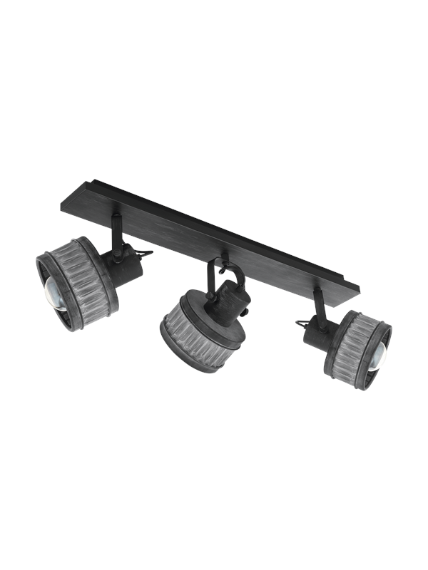 EGLO TURROCK SPOTSKINNE 3XE27 SORT