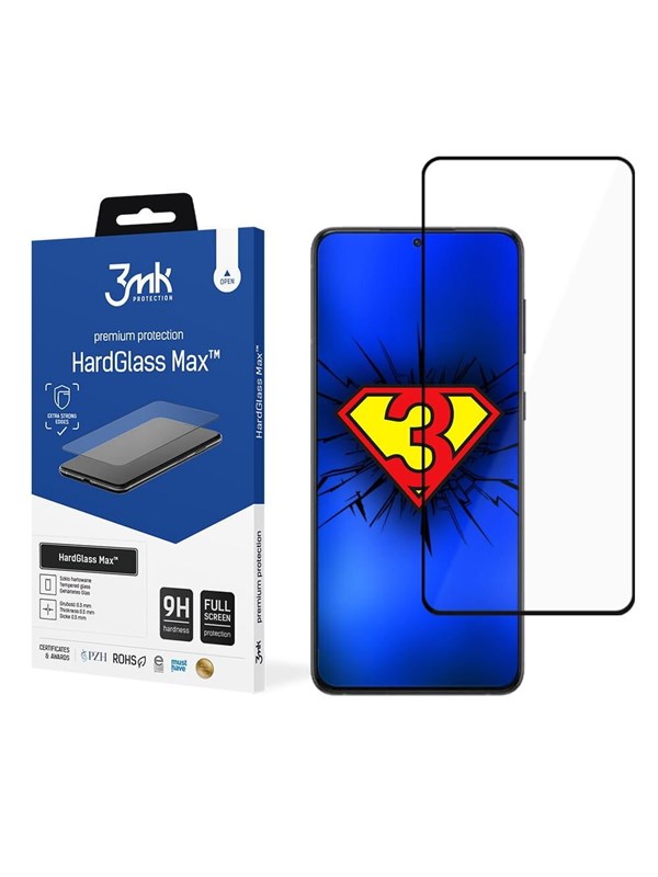 3mk 9H HardGlass Max™ Glass - Samsung Galaxy S22+ 5G
