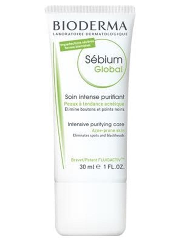 Bioderma Sebium Global 30 ml Intense Purifying Care,  Acne-Prone Skin